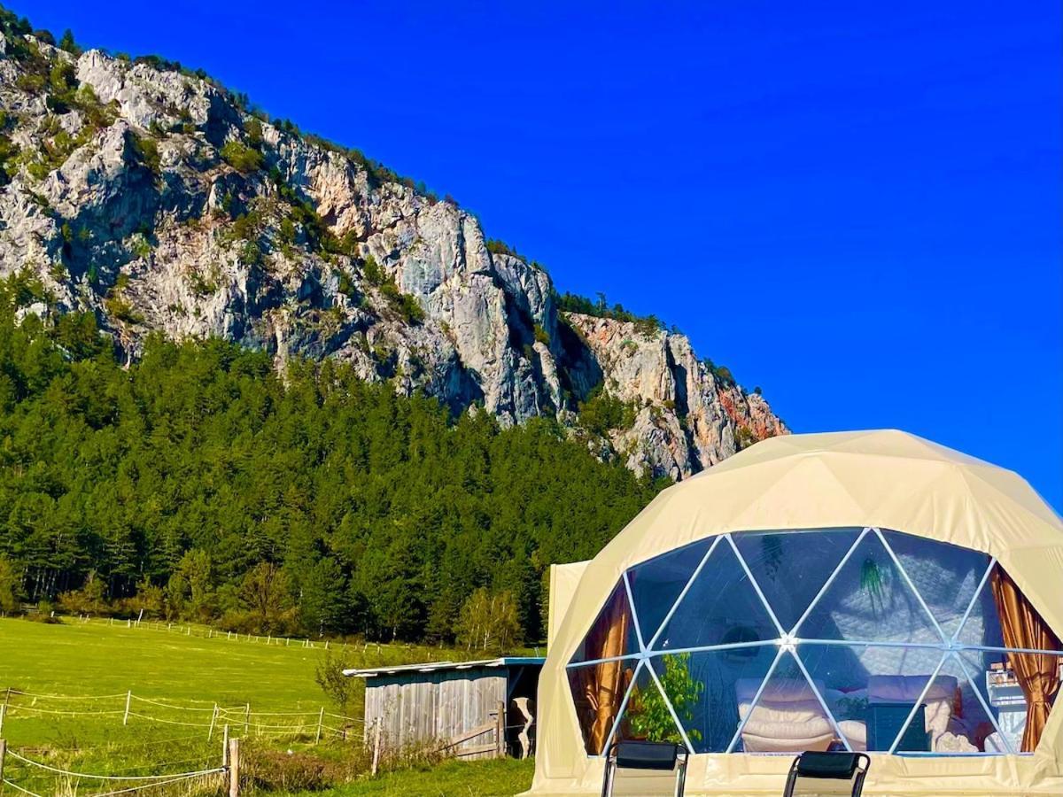Glamping Hohe Wand - Zelt Mit Sternenfenster Und Whirlpool Ξενοδοχείο Maiersdorf Εξωτερικό φωτογραφία