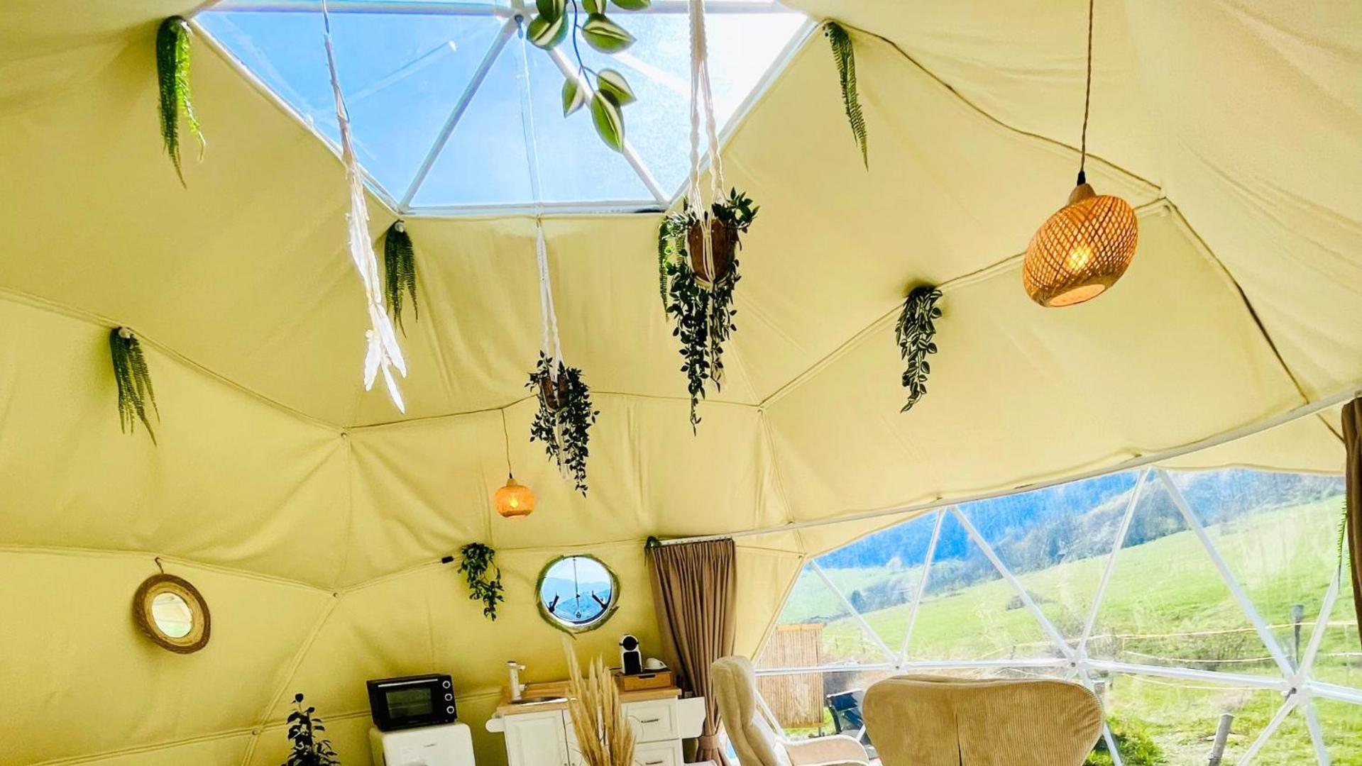 Glamping Hohe Wand - Zelt Mit Sternenfenster Und Whirlpool Ξενοδοχείο Maiersdorf Εξωτερικό φωτογραφία